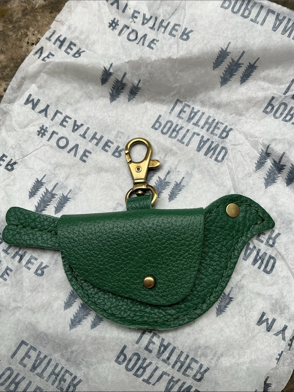 Portland Leather Goods Mockingbird Pouch - Picture 3 of 4